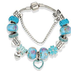 Pandora bracelet is long  7.8